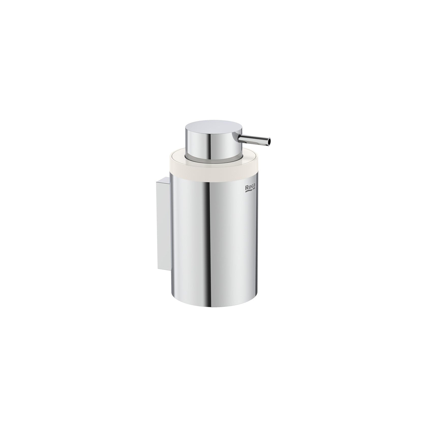 Roca - Dosificador de pared Hotels Round Cromado A817596C00 - BricoandPool