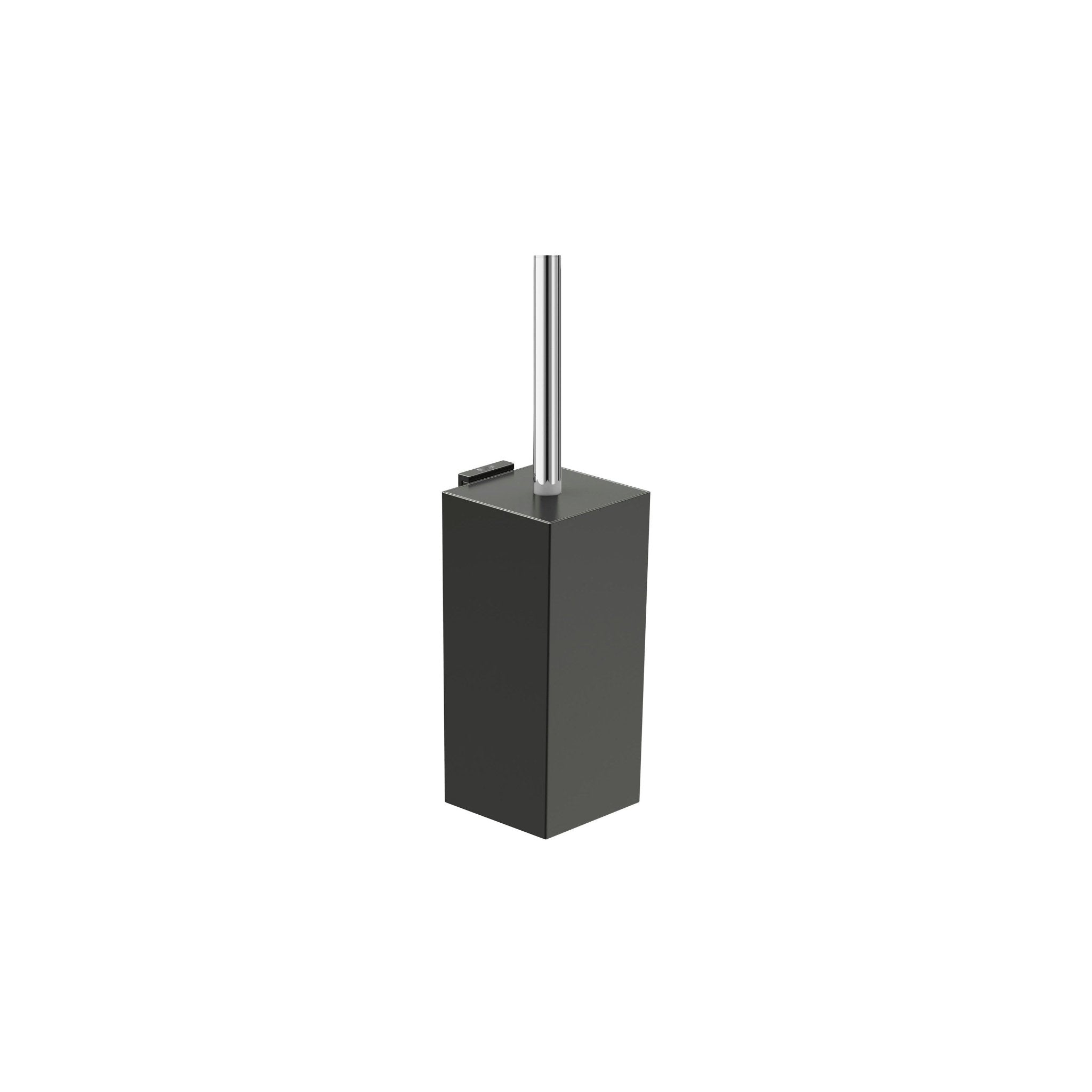Roca - Escobillero de pared Rubik Negro Mate A816851024 - BricoandPool