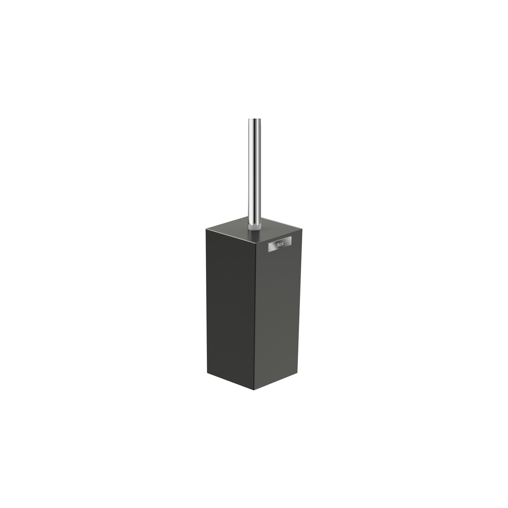 Roca - Escobillero de suelo Rubik Negro Mate A816852024 - BricoandPool