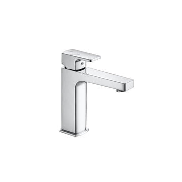 Roca - Grifo compacto lavabo caño mezzo con desagüe click - clack y cuerpo liso L90 A5A3C01C00 - BricoandPool