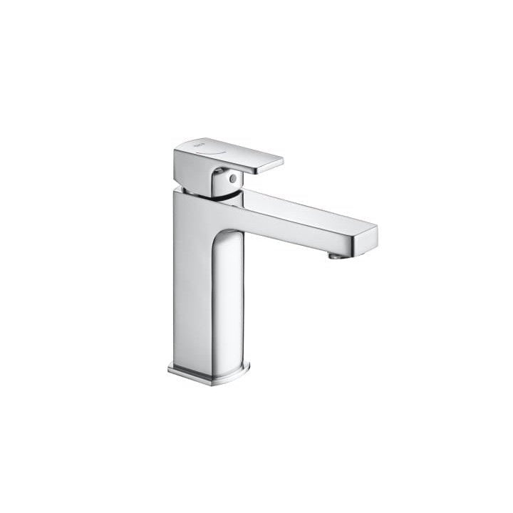 Roca - Grifo compacto lavabo caño mezzo con desagüe click - clack y cuerpo liso L90 A5A3C01C00 - BricoandPool