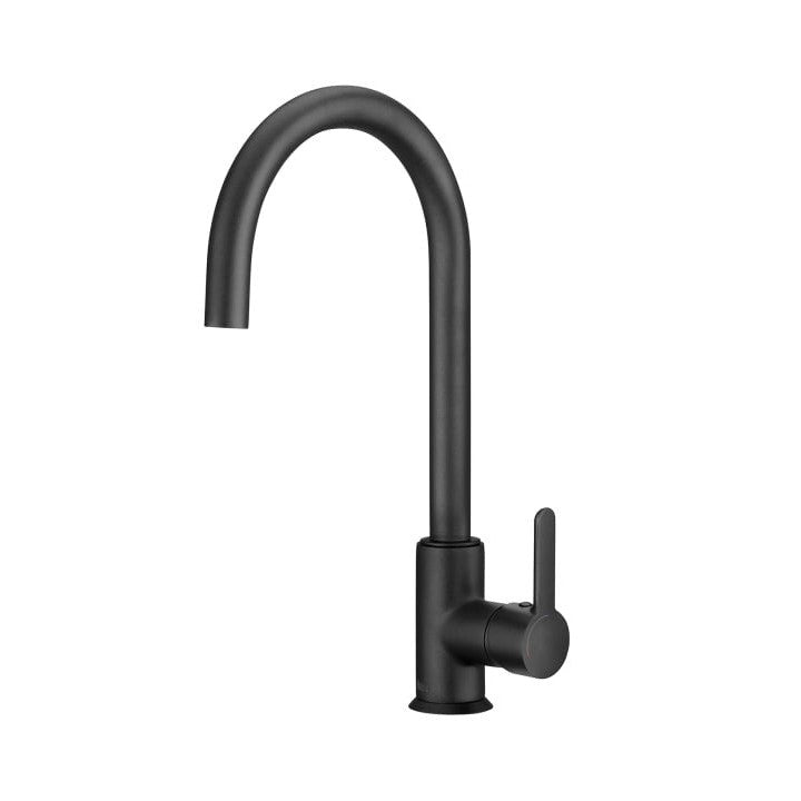 Roca - Grifo de cocina monomando negro mate Mencia A5A7409CN0 - BricoandPool