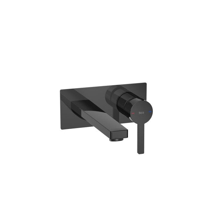Roca - Grifo de lavabo empotrable negro titanio Naia A5A3596CN0 - BricoandPool