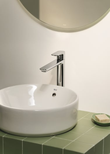 Roca - Grifo de lavabo monocomando cromado Cala A5A346EC00 - BricoandPool