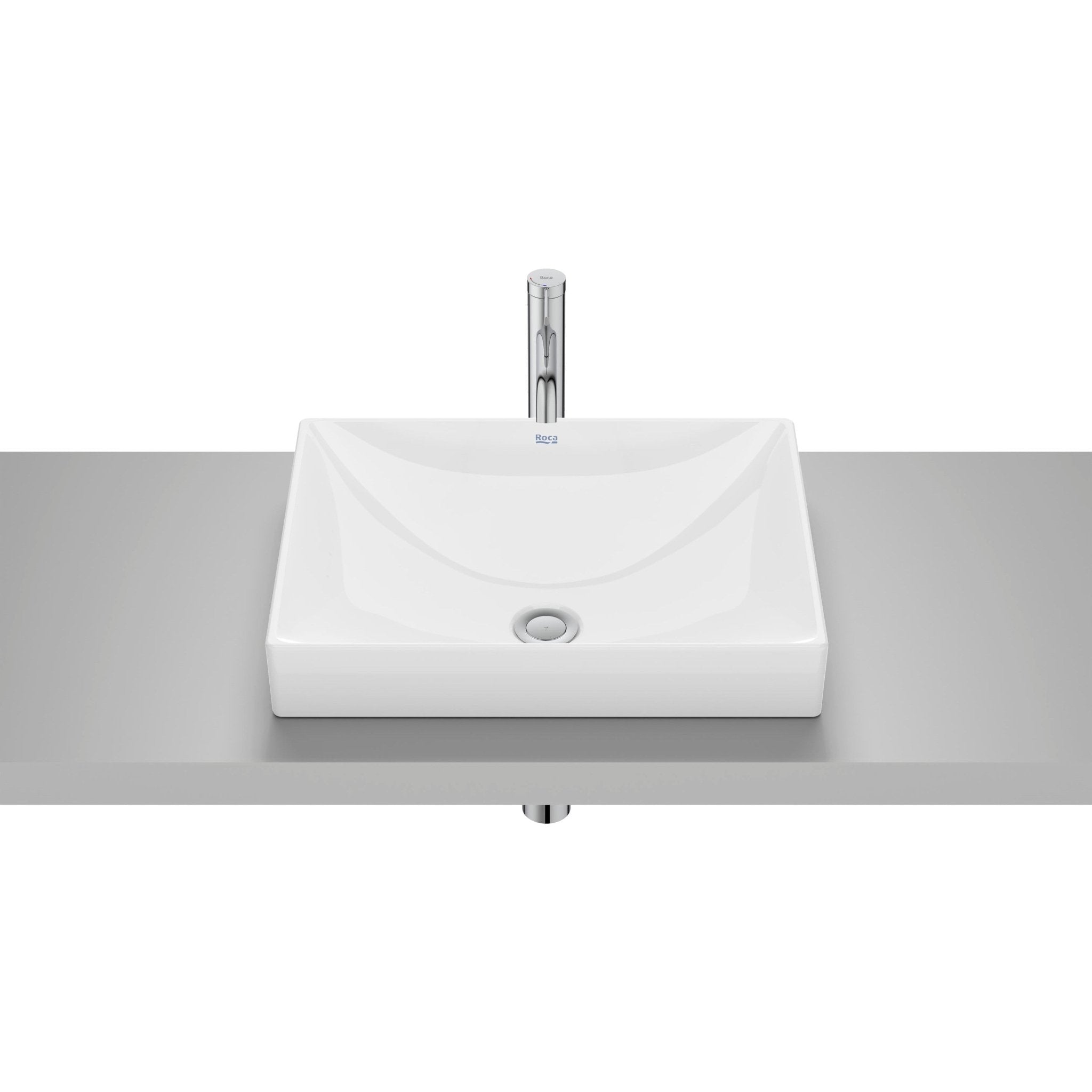 Roca - Lavabo Ona de Fineceramic® de sobre encimera - BricoandPool