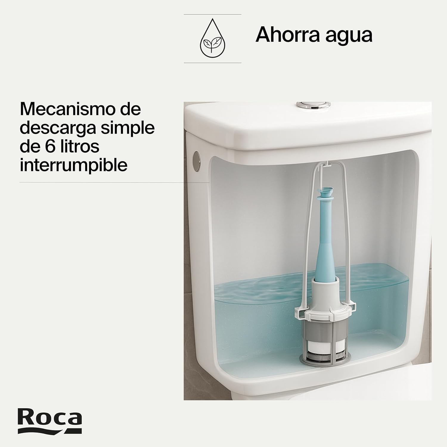 Roca - Mecanismo alimentación simple (A822502200) - BricoandPool