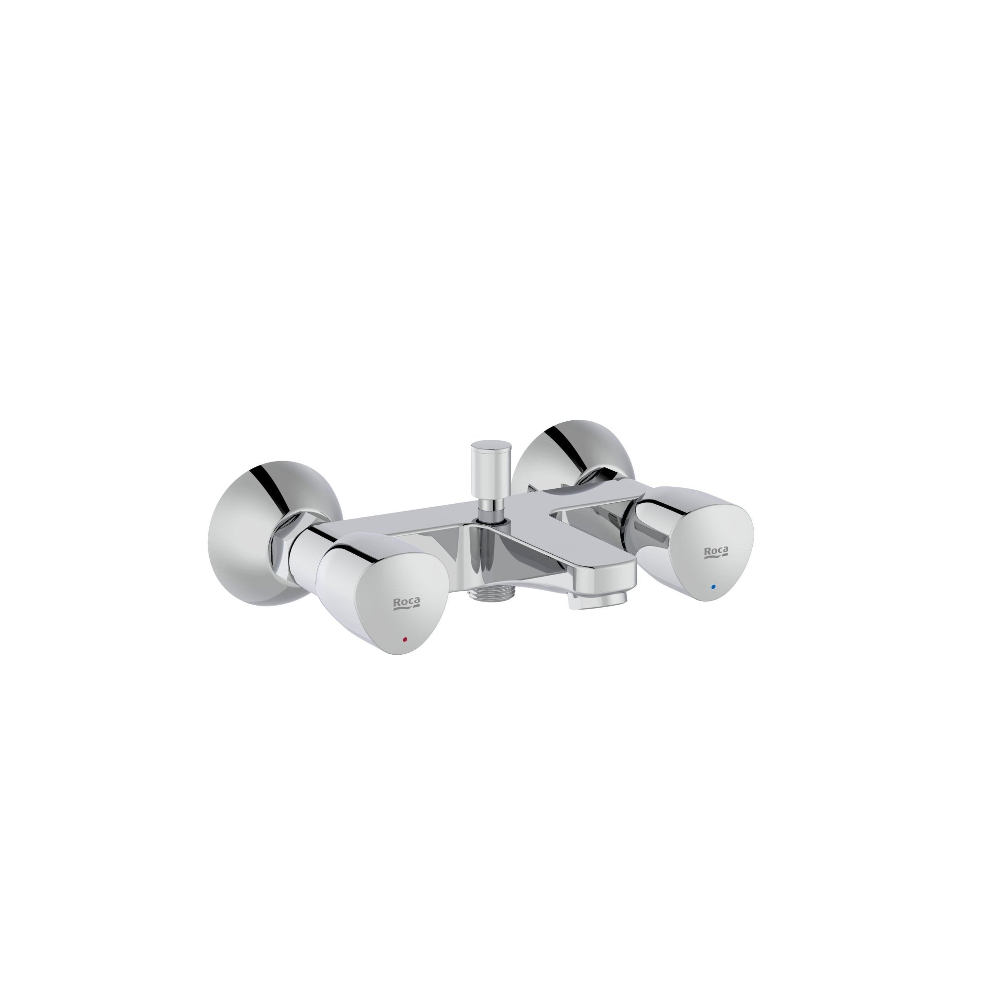 Roca - Mezclador exterior para baño - ducha con inversor automático con retención Brava A5A018EC00 - BricoandPool