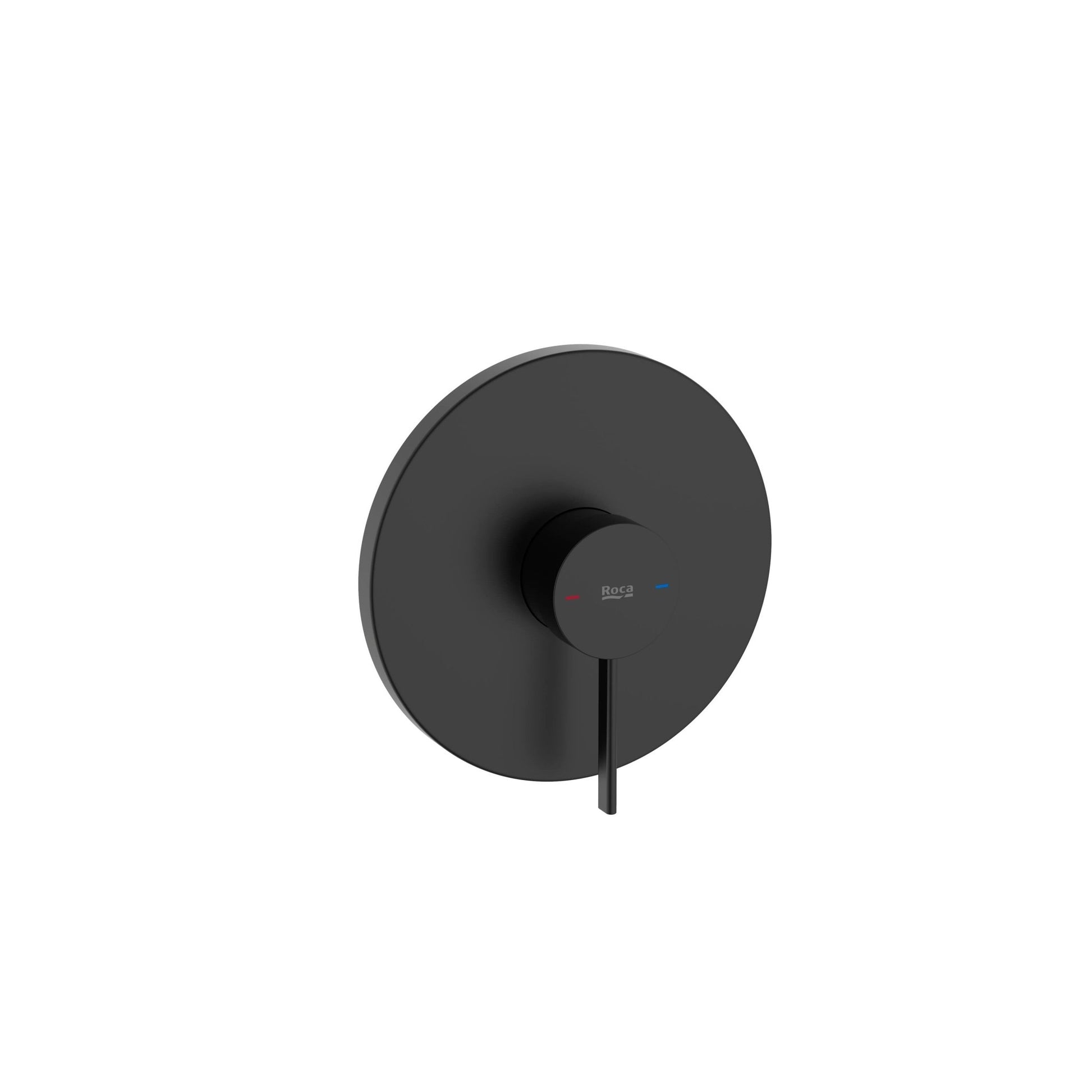 Roca - Mezclador monomando empotrable para ducha Ona Negro Mate A5A2B9ENB0. A completar con RocaBox A5A2B9ENB0 - BricoandPool