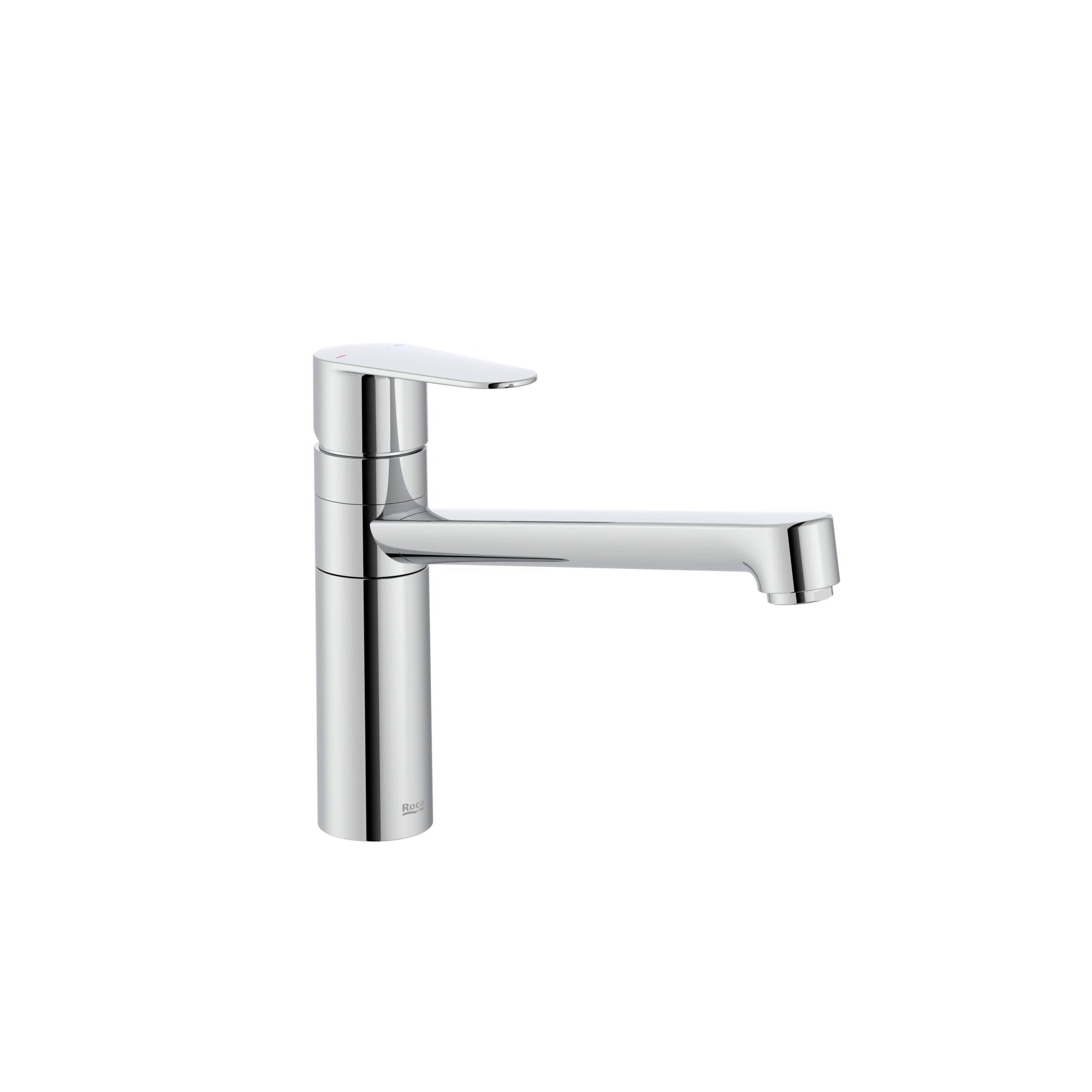 Roca - Mezclador monomando para cocina con caño superior giratorio y aireador Victoria Plus A5A864FC00 - BricoandPool