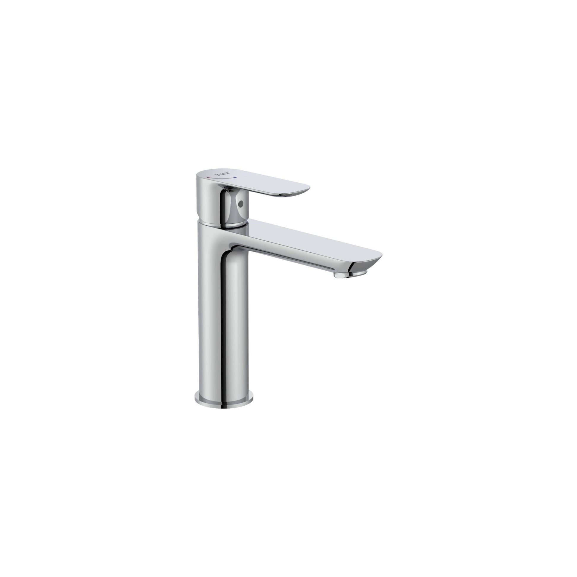 Roca - Mezclador monomando para lavabo con caño mezzo Cromado A5A336EC00 - BricoandPool