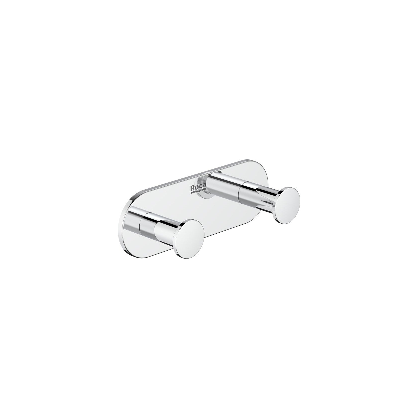 Roca - Percha doble Hotels Round Cromado A817571C00 - BricoandPool