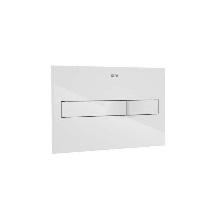 Roca - PL2 DUAL (ONE) - Placa de accionamiento con descarga dual Slendra A890196000 - BricoandPool