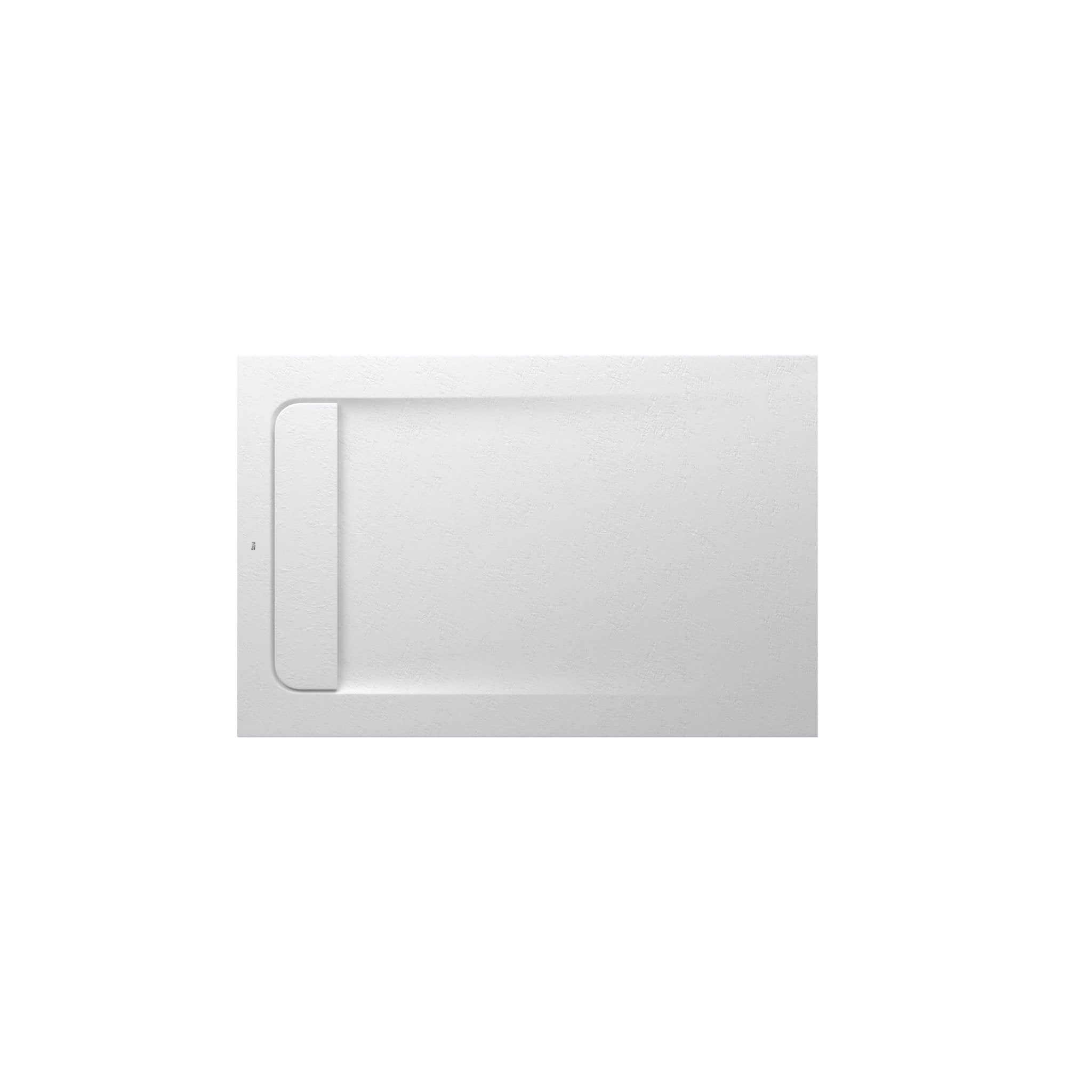 Roca - Plato de ducha Aquos extraplano de STONEX® Blanco - BricoandPool