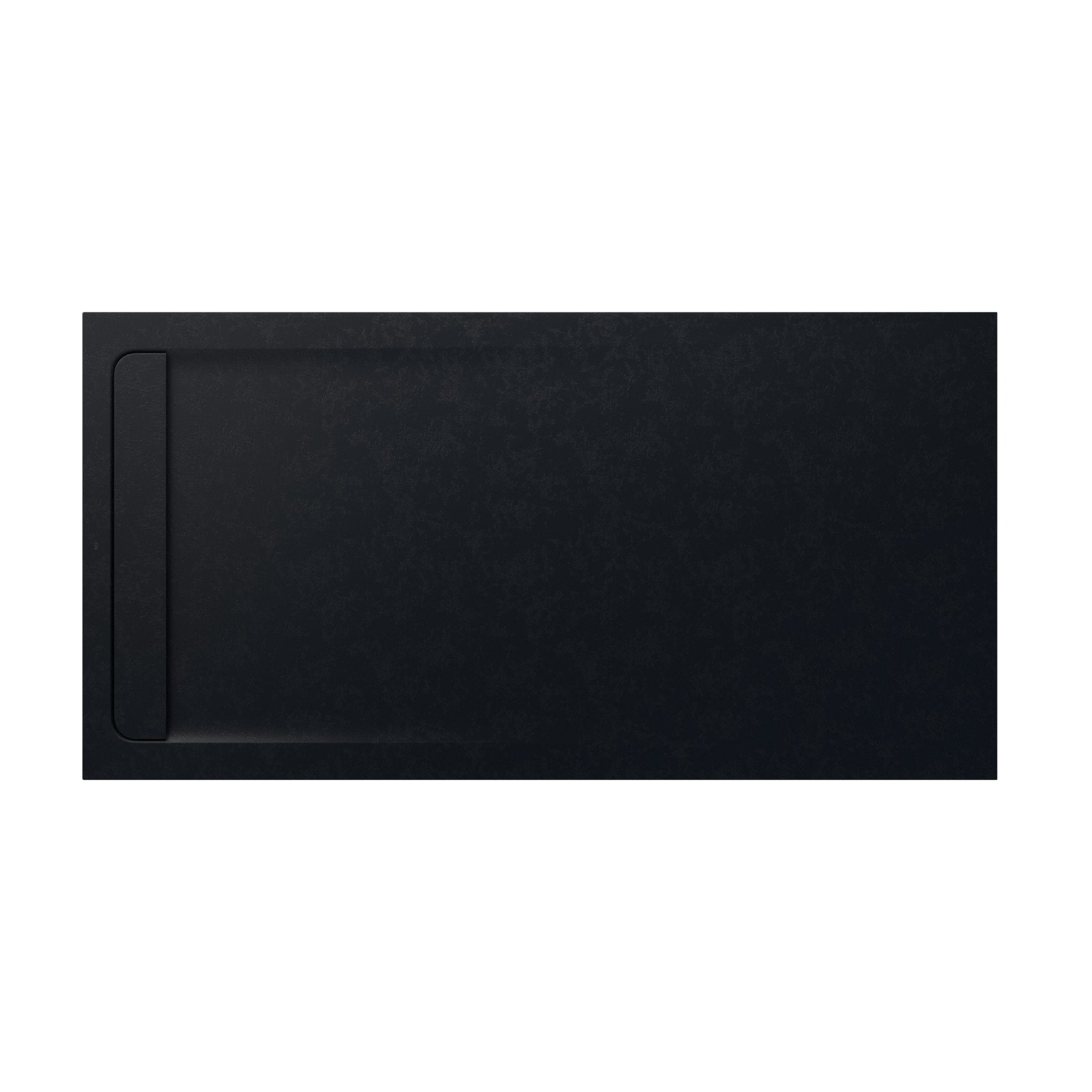 Roca - Plato de ducha Aquos extraplano de STONEX® Negro - BricoandPool