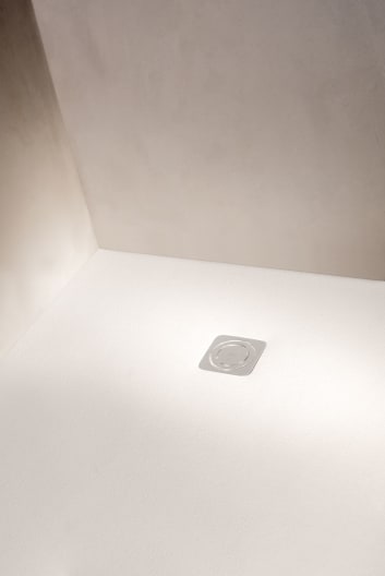 Roca - Plato de ducha Terran extraplano de STONEX® Blanco - BricoandPool