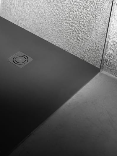 Roca - Plato de ducha Terran extraplano de STONEX® Blanco - BricoandPool