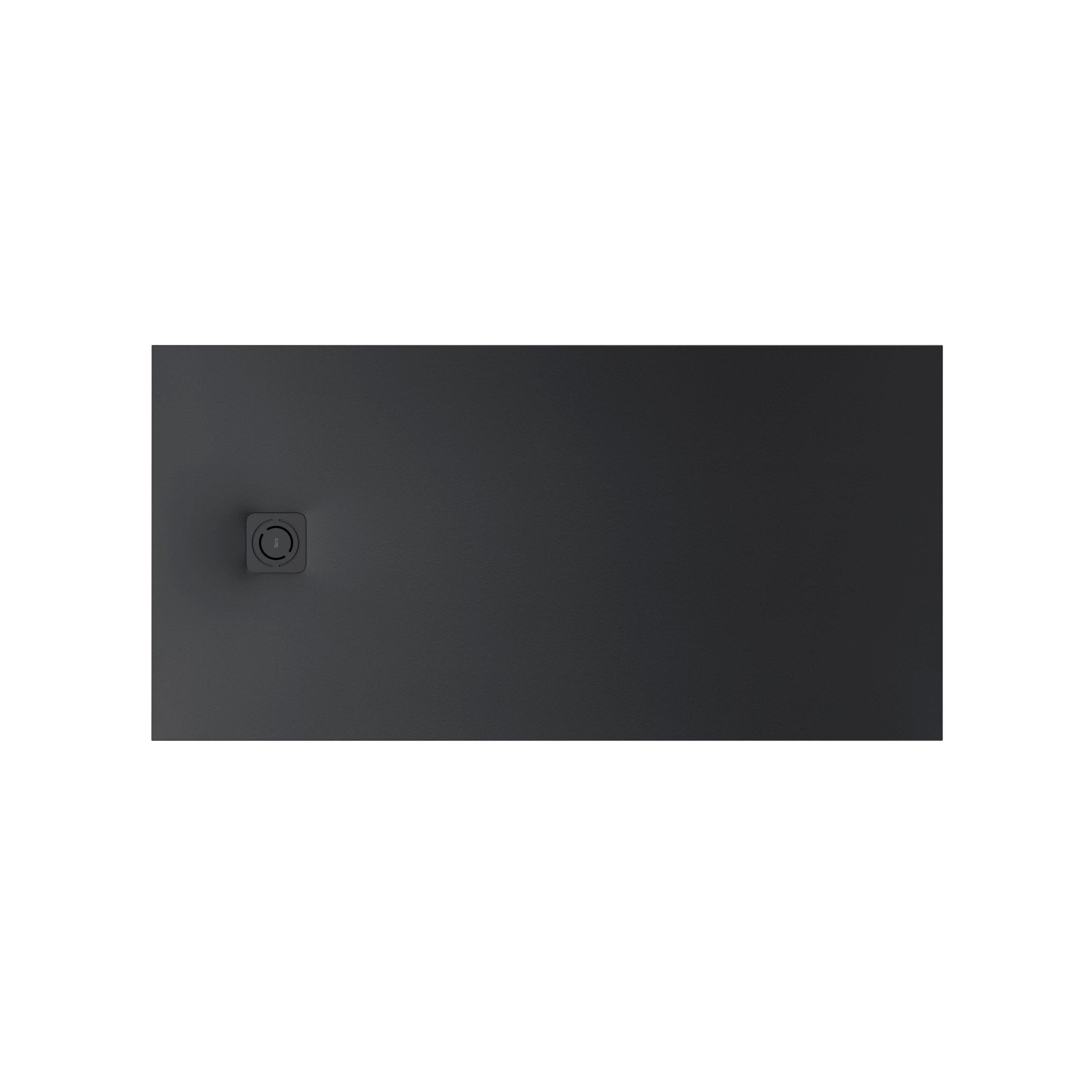 Roca - Plato de ducha Terran extraplano de STONEX® Negro - BricoandPool