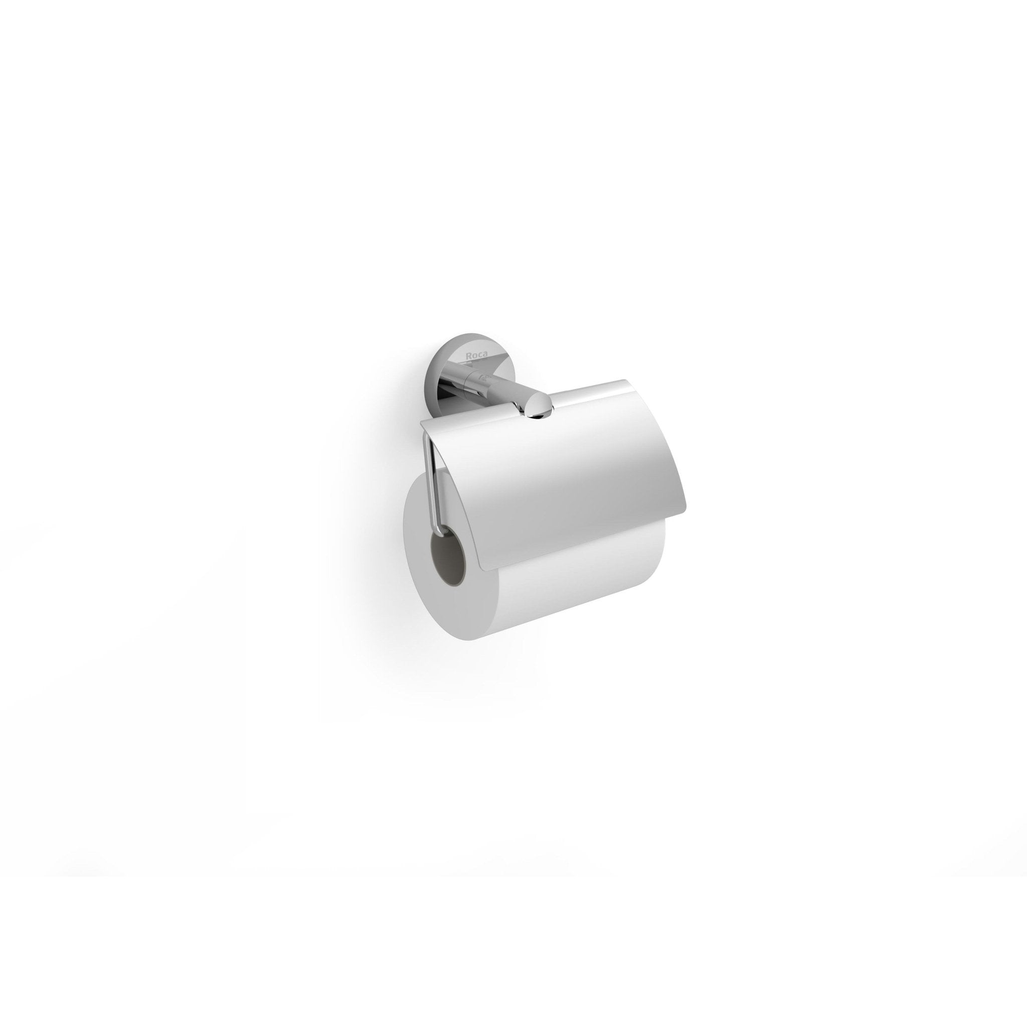 Roca - Portarrollo con tapa Twin Cromado A816713001 - BricoandPool