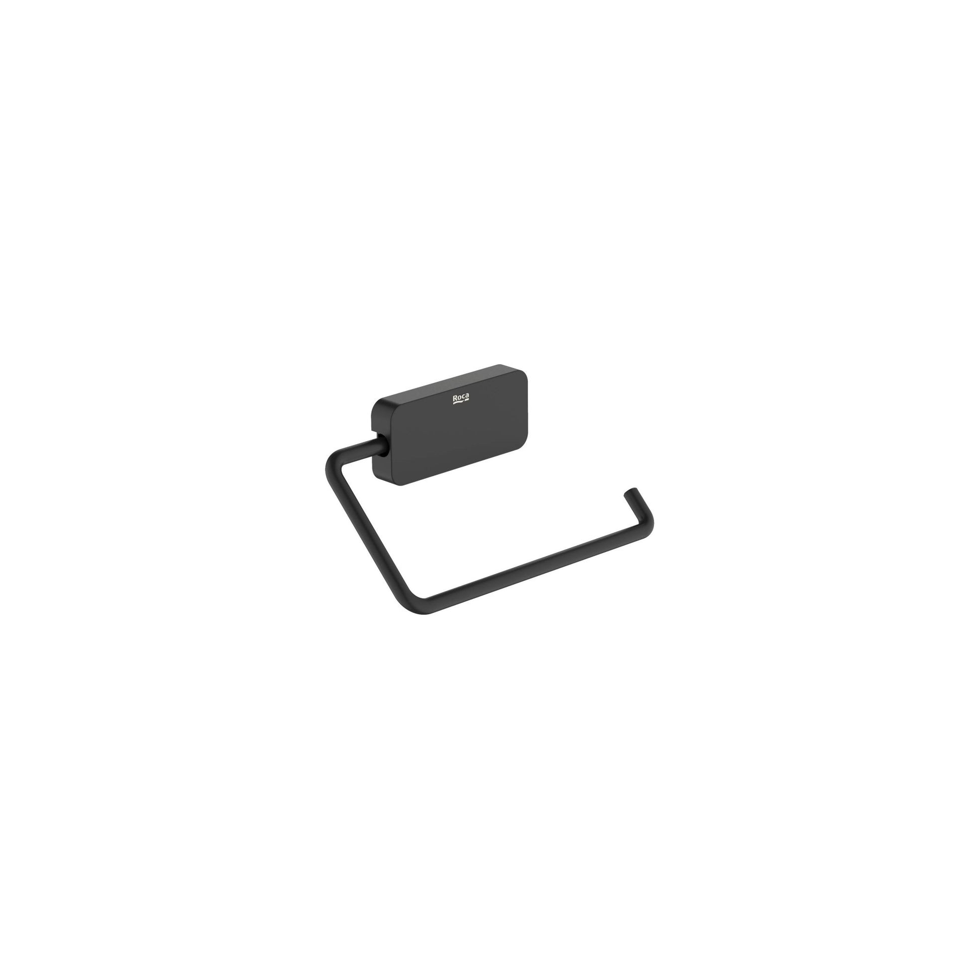 Roca - Portarrollo sin tapa Sonata Negro Mate A817732NB0 - BricoandPool