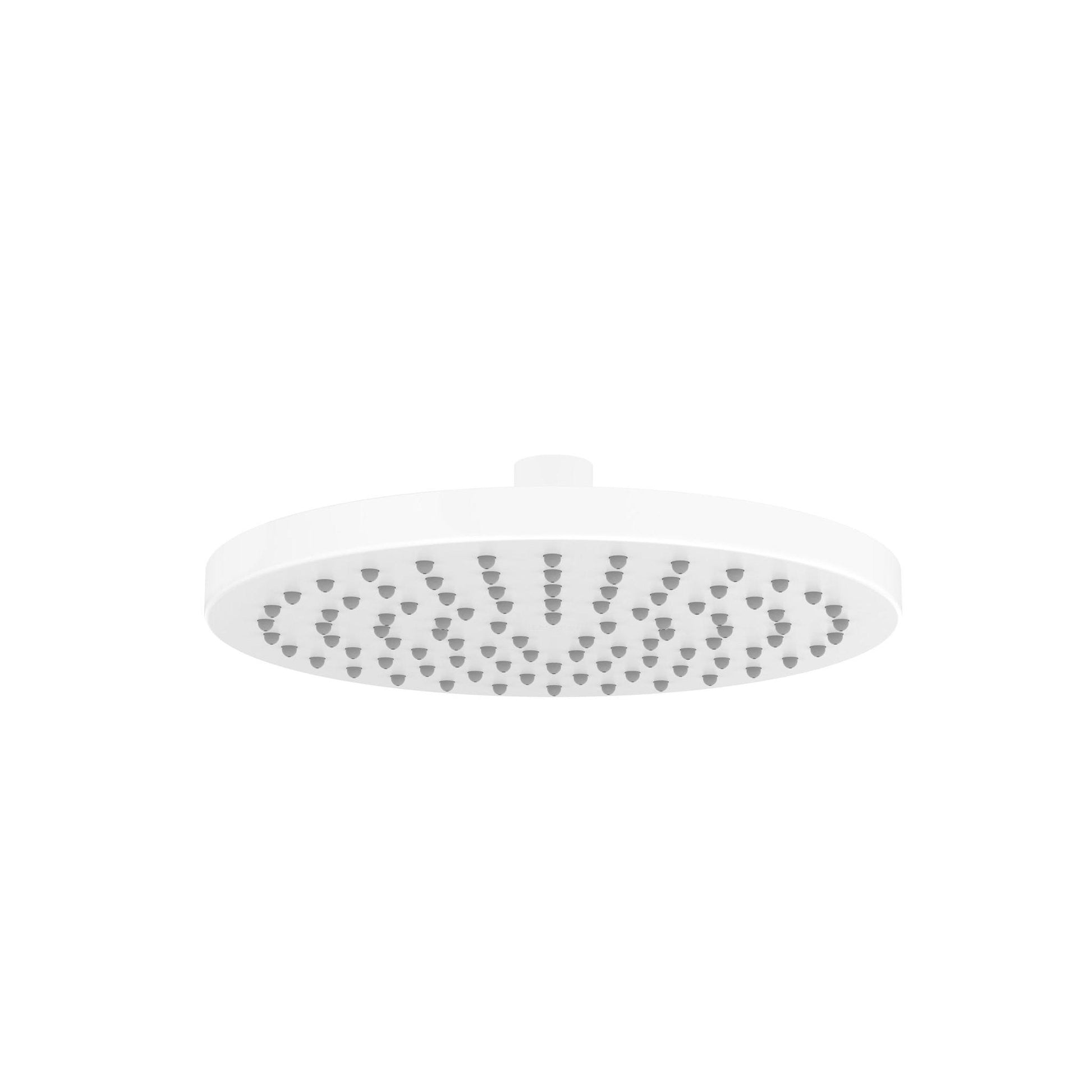 Roca - Rainsense rociador circular de pared o techo orientable de ABS, acabado blanco mate A5B2250B00. - BricoandPool