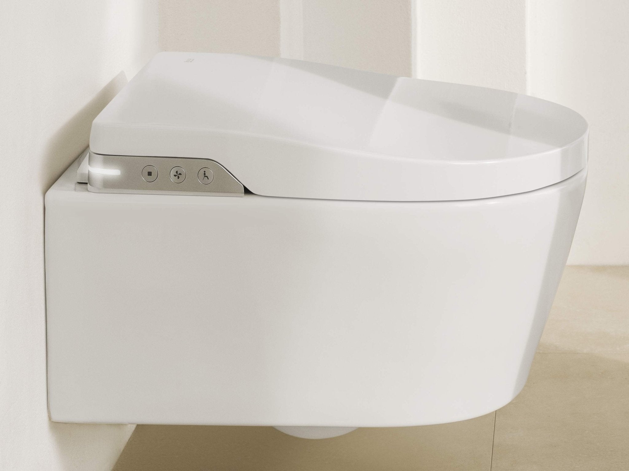 Roca - Smart toilet suspendido Inspira In - Wash A803060001 - BricoandPool