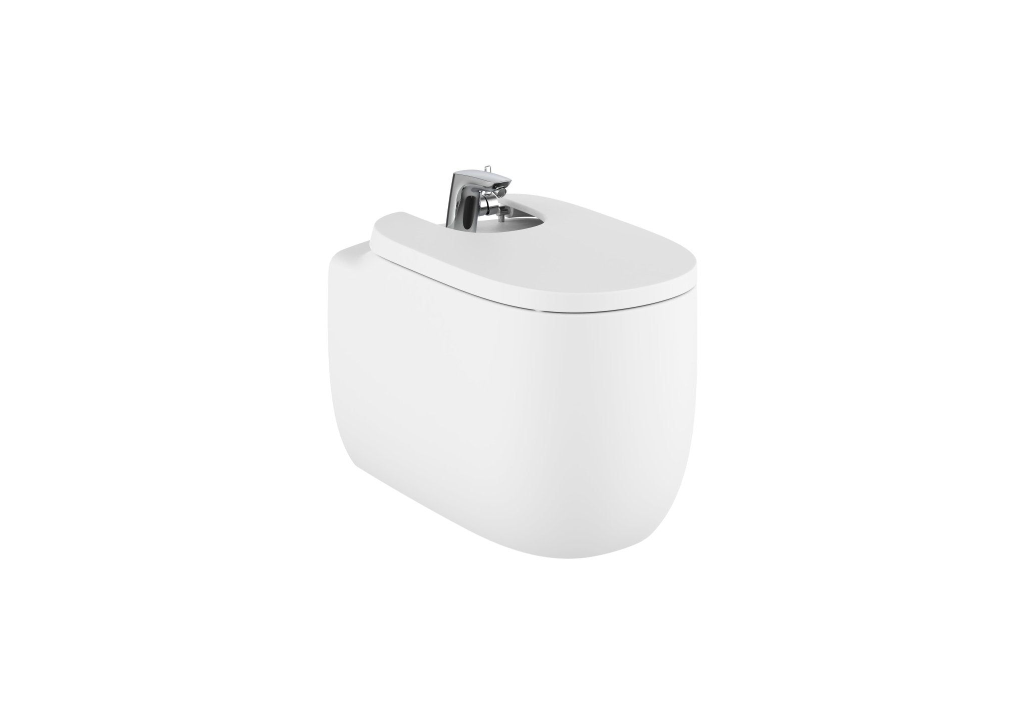 Roca - Tapa Beyond de Supralit® para bidé con caída amortiguada - BricoandPool