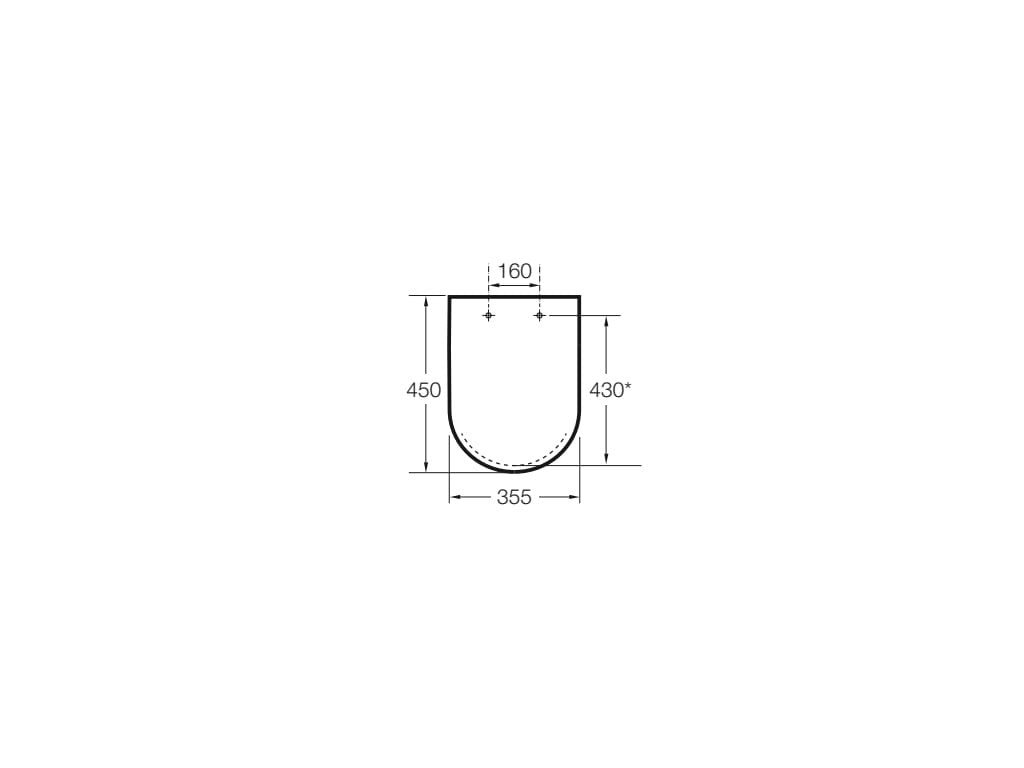 Roca - Tapa y asiento para inodoro Dama A801782004 - BricoandPool