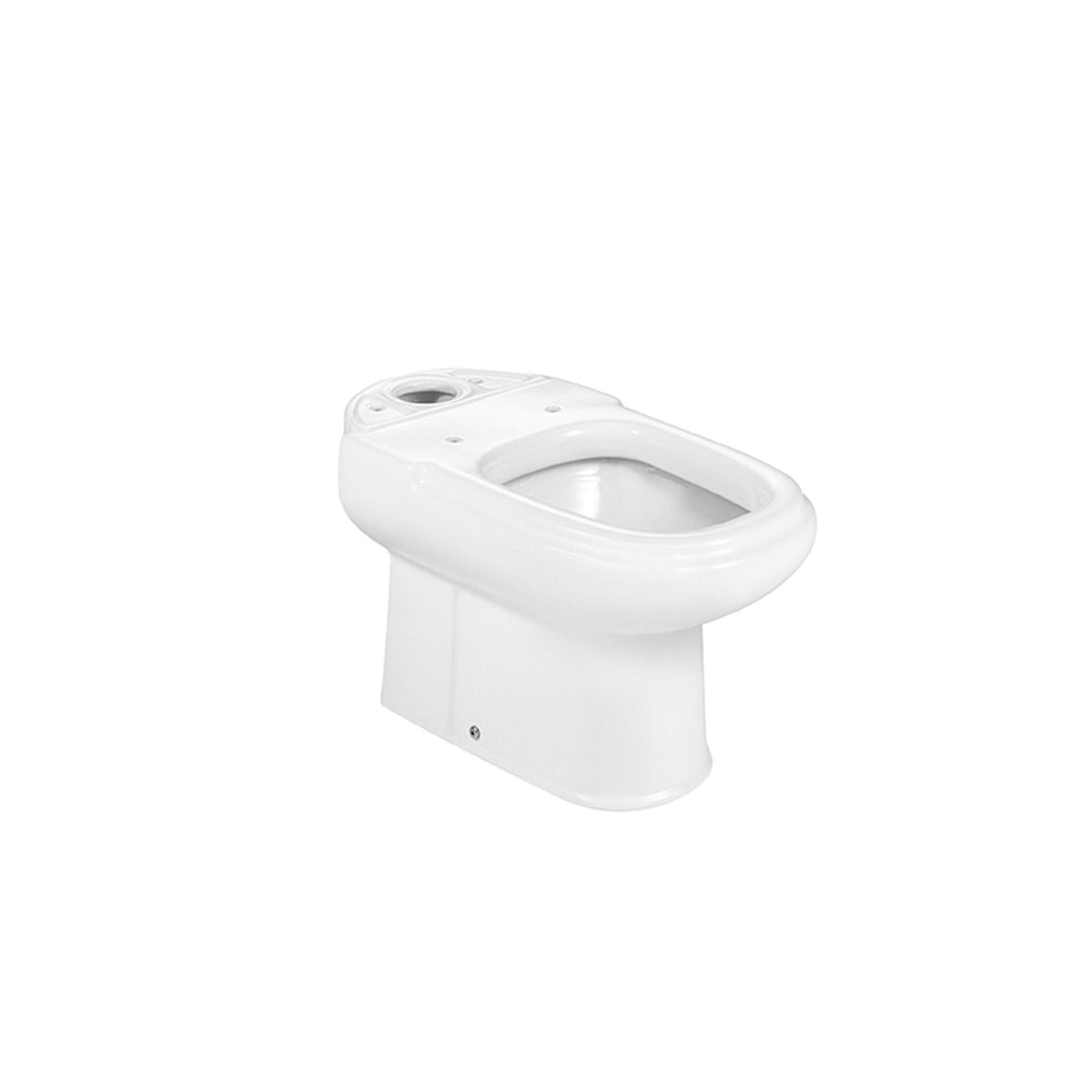 Roca - Taza Dama Retro Taza para inodoro de tanque bajo - BricoandPool