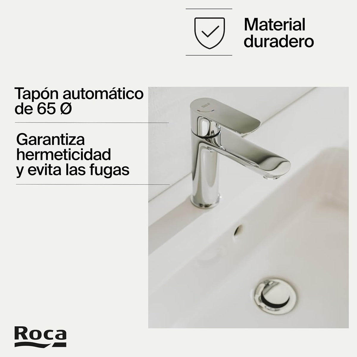 Roca - Válvula Lavabos/Bidés Aqua A505400000 - BricoandPool