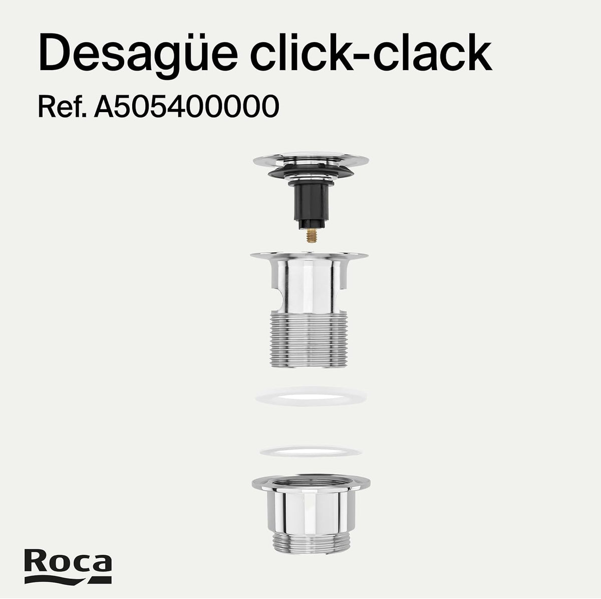 Roca - Válvula Lavabos/Bidés Aqua A505400000 - BricoandPool