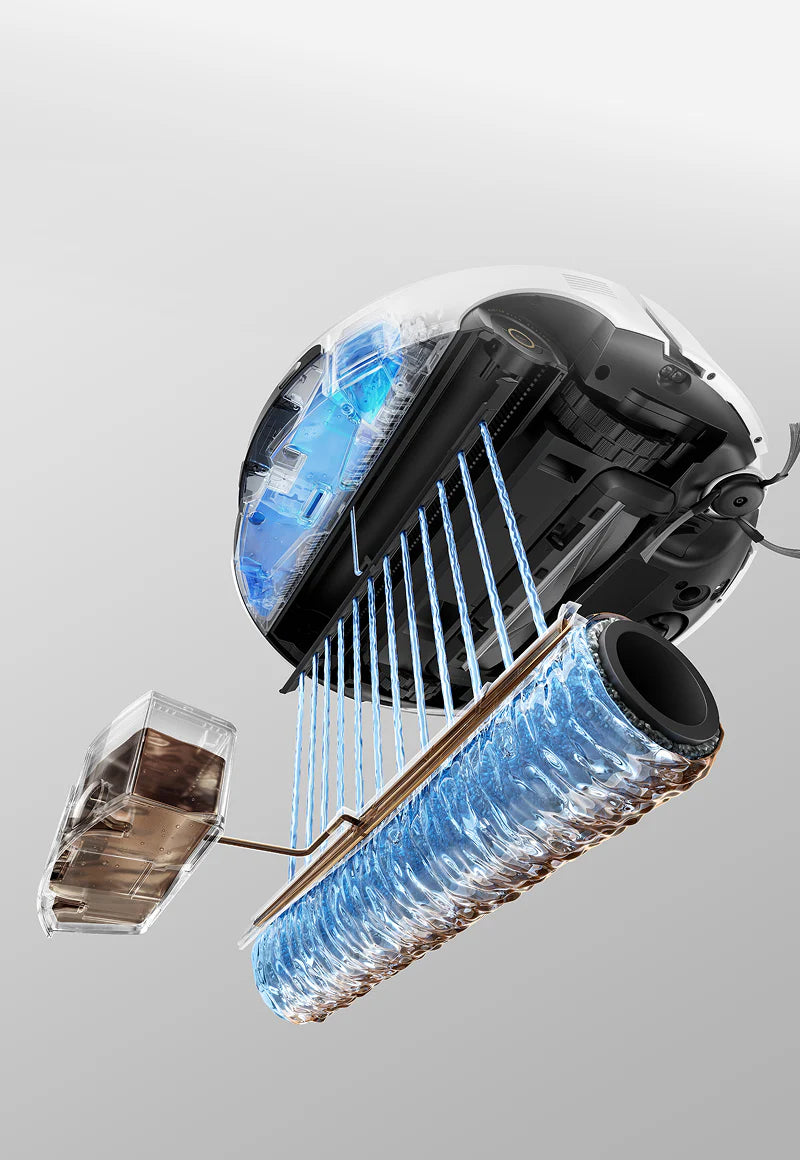 Mova – Z60 Ultra Roller Robot aspirapolvere completo