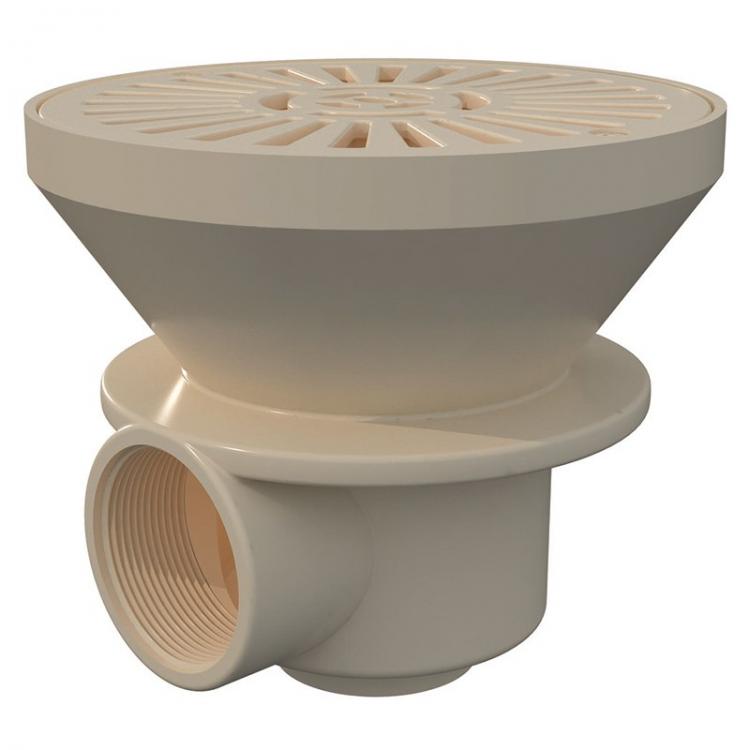 Sumidero circular Ø 182 mm salida 2" AstralPool - BricoandPool