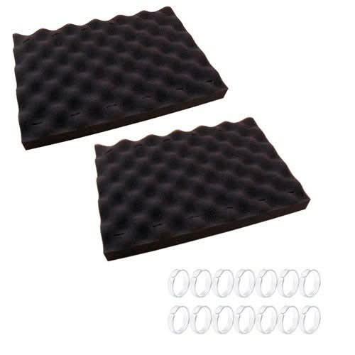 Zodiac - Esponjas espuma negra Zodiac Indigo Voyager 2X Sweepy Free W0887A - BricoandPool