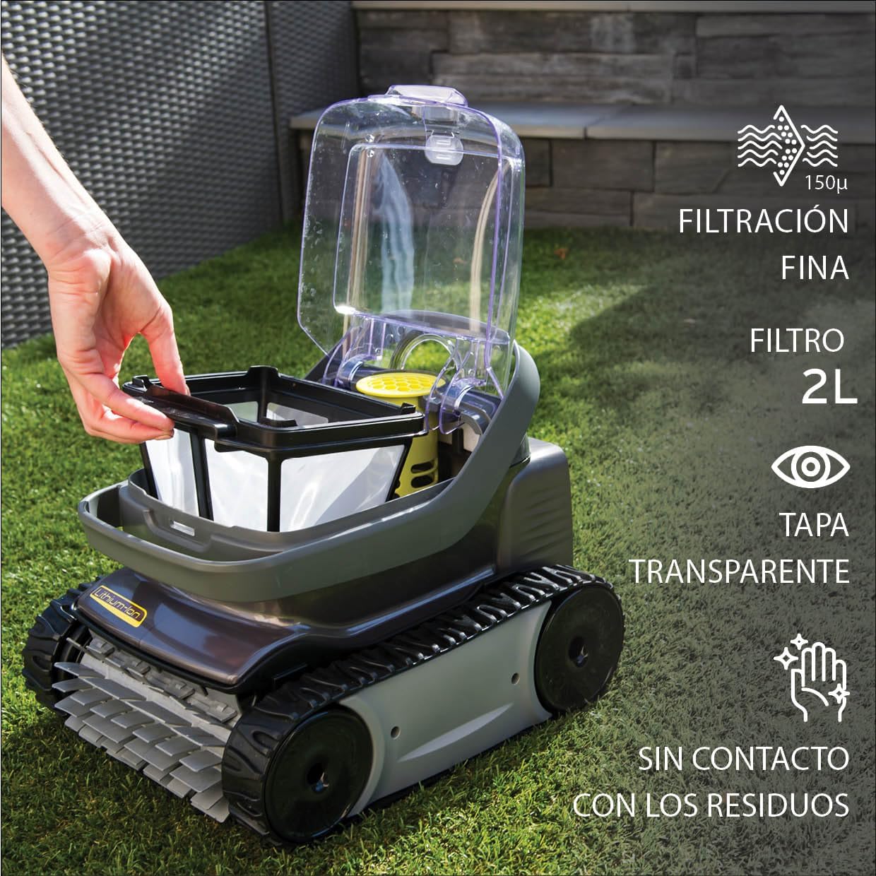 Zodiac Pixel OP 32 robot limpiafondos sin cable - BricoandPool